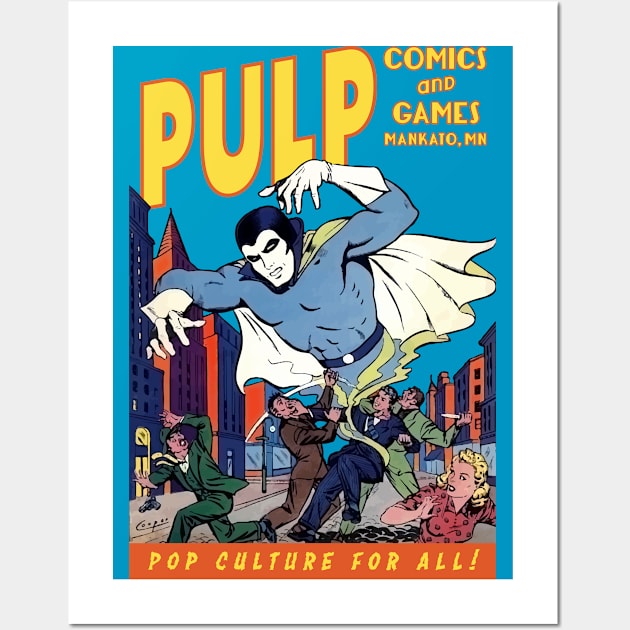 Pulp Phantom Wall Art by PULP Comics and Games